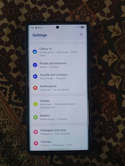 Samsung Mobile S22 Ultra 12gb 256gb