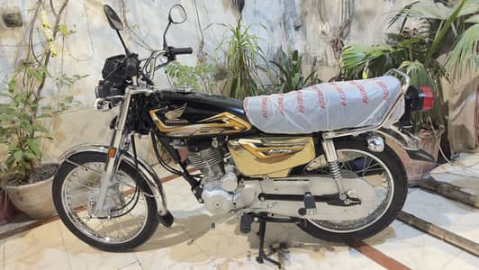 Honda CG 125 Gold Edition 2024/25 Applied for bike  2400 driven