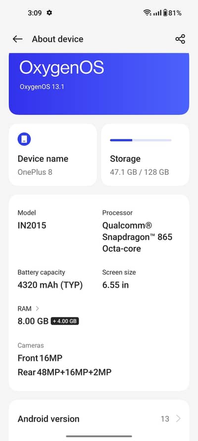 One Plus 8