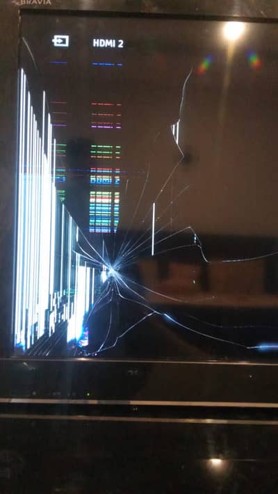 Screen damaged but diolay is fine are available for sell