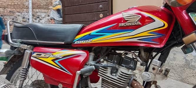 Honda 125 2nd owner pindi number