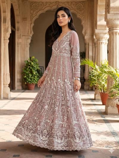 Long Maxi |  Dress for Sale | Nikkah Barat Walima Maxi | Medium Size
