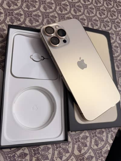 iPhone 13 Pro Max | GOLD white + orignal box | everything ok