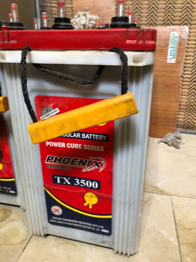 2 pheonix Tx-3500 Battery for sale.