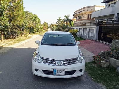 Nissan Tiida 2007/12 import register Islamabad number