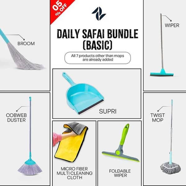 Zidello Daily Safai Basic Bundle