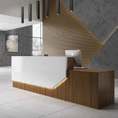 Reception Counter, Reception Desk, Office Reception Table, Front Desk 2