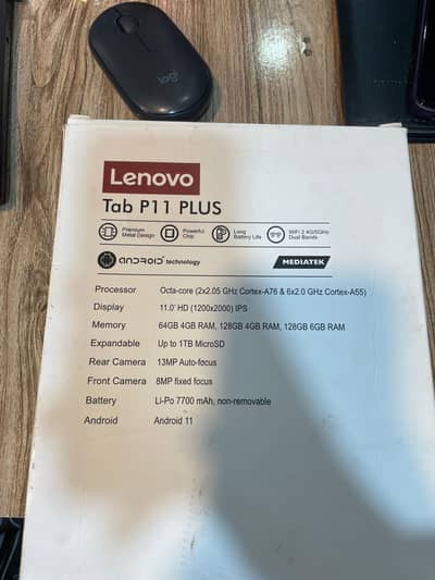 Lenovo Tab P11 Plus 11" Tablet | 4GB RAM | 128GB Storage |