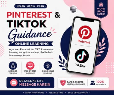 Pinterest & TikTok Earning Guidance | Work From Home