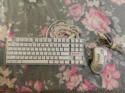 Redragon RGB Mechanical Keyboard Mouse Gaming PC
