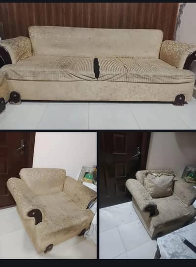 Reasonable Sofa Set.