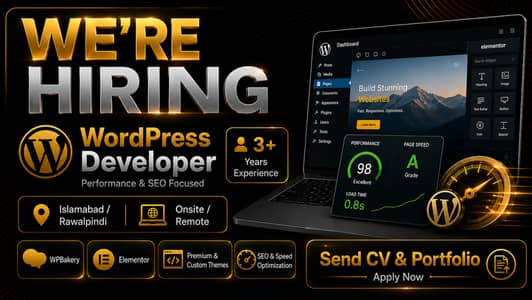 WordPress Developer Required | SEO & Speed Expert