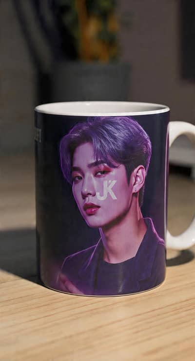 JUNGKOOK (BTS) custom design mug | HD cinematic print