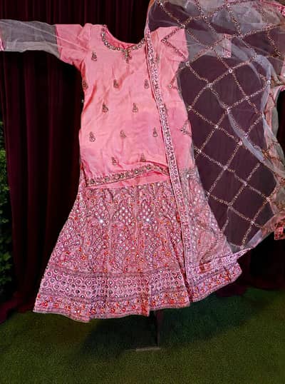 Very good work on lehenga.