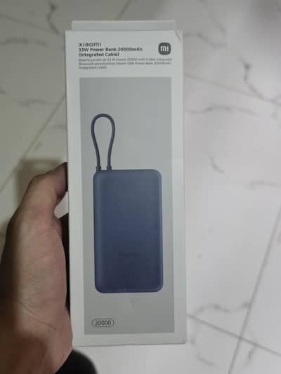 Xiaomi 33w 20,000 mAh powerbank