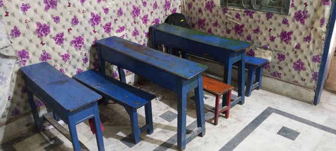 school and academy desk aolid bhayaar wood