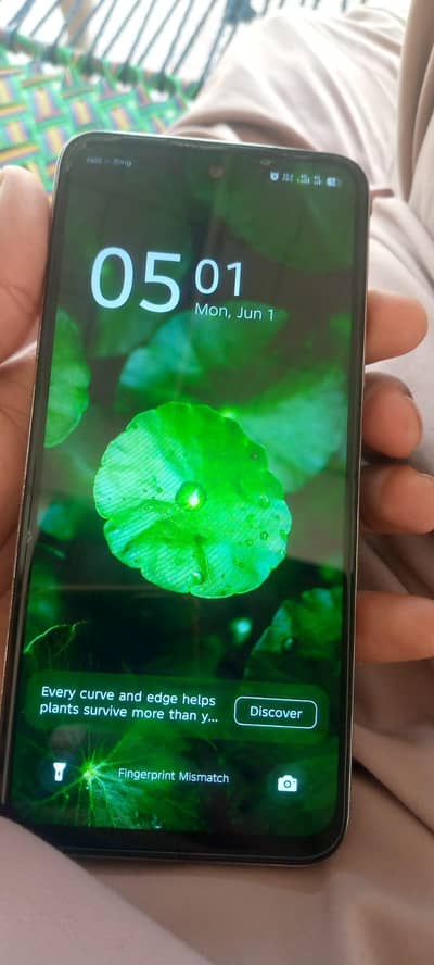 Infinix Hot 60i 6/128GB with Original Box Charger 6 month warranty