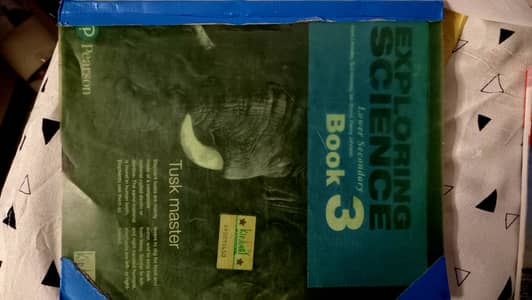 Book :exploring Science Oxford book 3 for pre o level