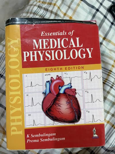 Essentials of Medical Physiology by k sembulingum Eighth Edition