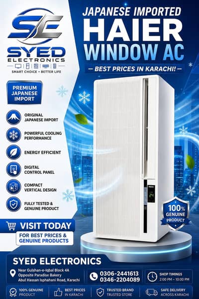 Low Electricity Window Portable AC 110 & 220 volts 110 & 220 volts
