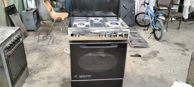 Mercury 3 Burner Cooking Range for Sale