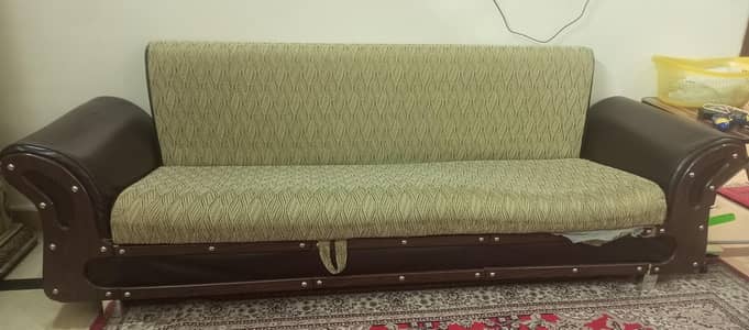 Sofa into bed