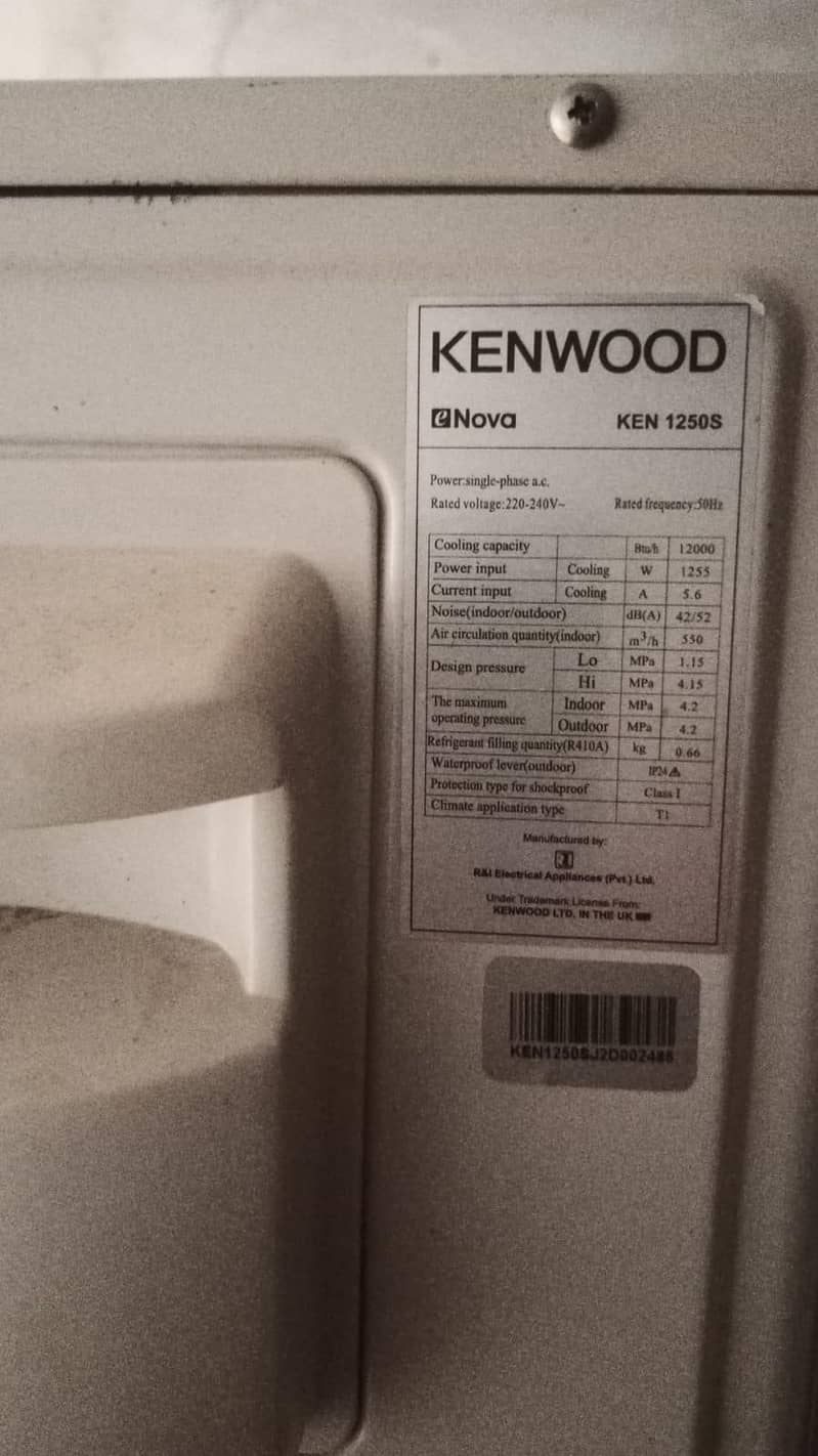 kenwood split ac 5