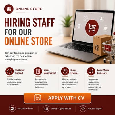 Females Staff for Online Store