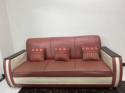 3 seater plus single leather sofas, urgent sale