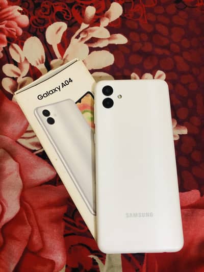 Samsung A04 with box
