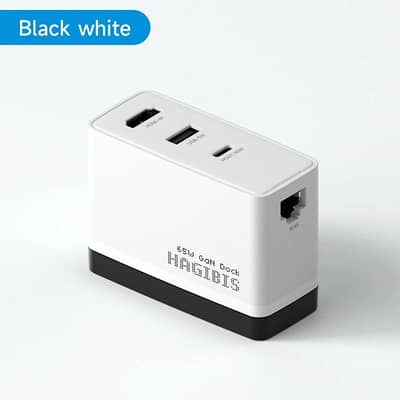 Hagibis 65W Hub Dock Charger + Display Cable