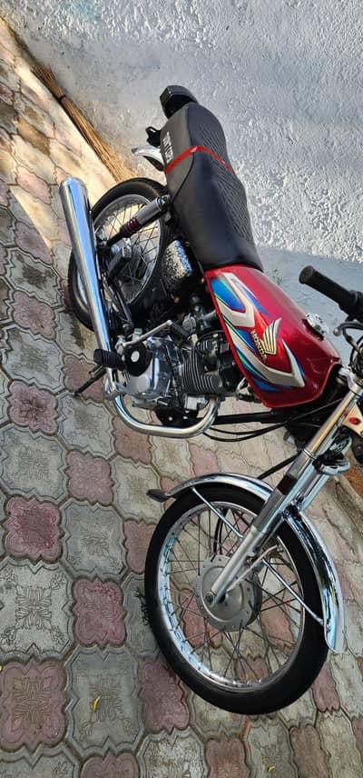 Honda Cg 125 Red colour one hand use ful clean