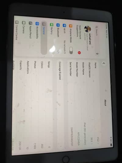 Apple iPad 8th Generation (2020) - 256GB WiFi - Excellent Conditi
