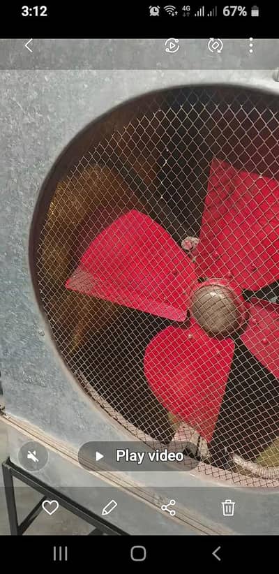 turbo motor room cooler