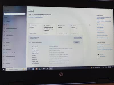 Laptop HP Core i5 7th Gen
