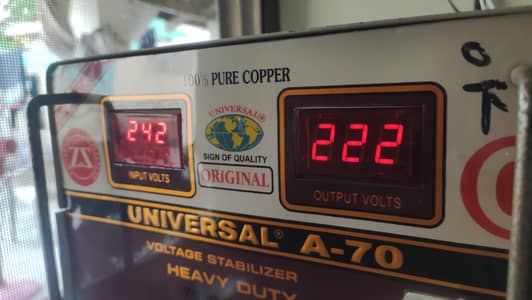 universal stablizer 7000watts