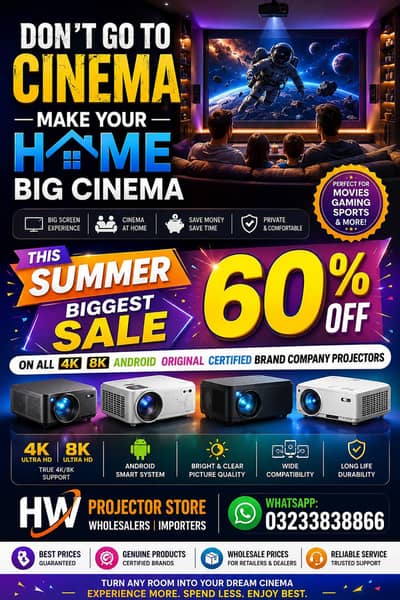 Full Hd 4k Android multimedia smart projector,Led projector