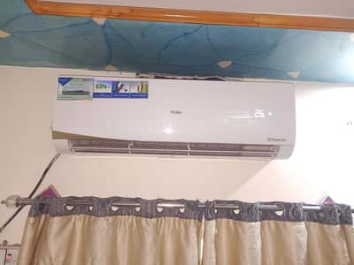 Haier 1.5 Ton Inverter Ac Perfect working condition