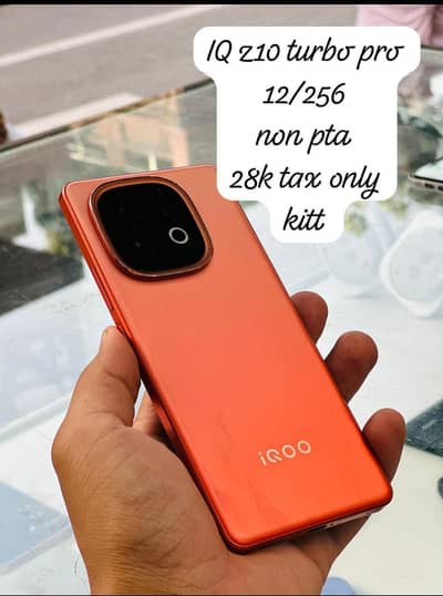 IQoo z10 turbo pro 12/256 5G non pta Chinese model only phone