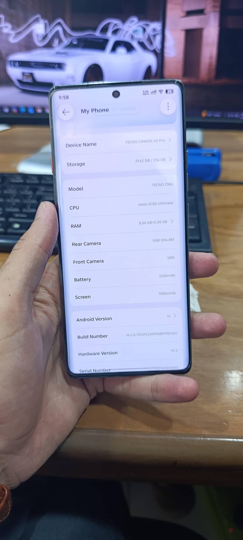 Tecno CAMON 40 Pro 5