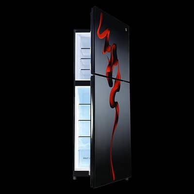 PEL InverterOn Flat Glass Door Refrigerator