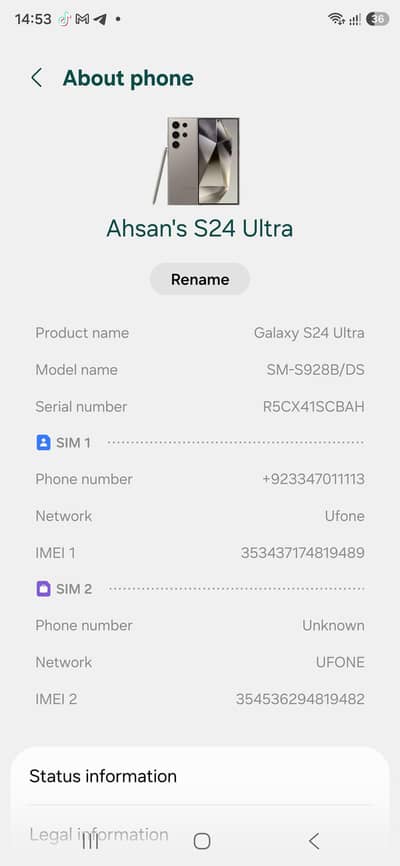 Samsung Mobile S24 Ultra