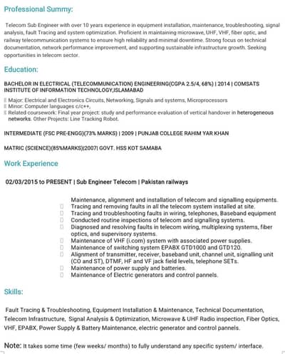 need job in rahim yar khan