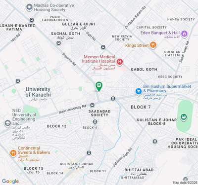 For Sale 2 bed dd New Flat Leased Bank loan Applicable in Sania Corner Main Sumaira Chawk Scheme 33 Karachi