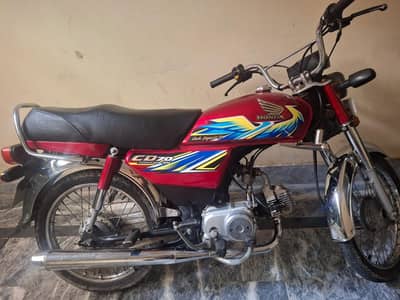 Honda CD 70 2021 flawless condition 03002611616