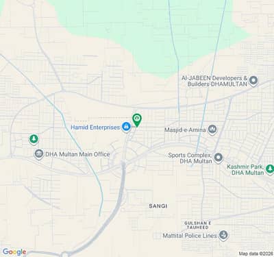 1 Kanal Corner Plot with Extra Land | 80 Ft + 65 Ft Roads | DHA Multan | Cost to Cost Deal