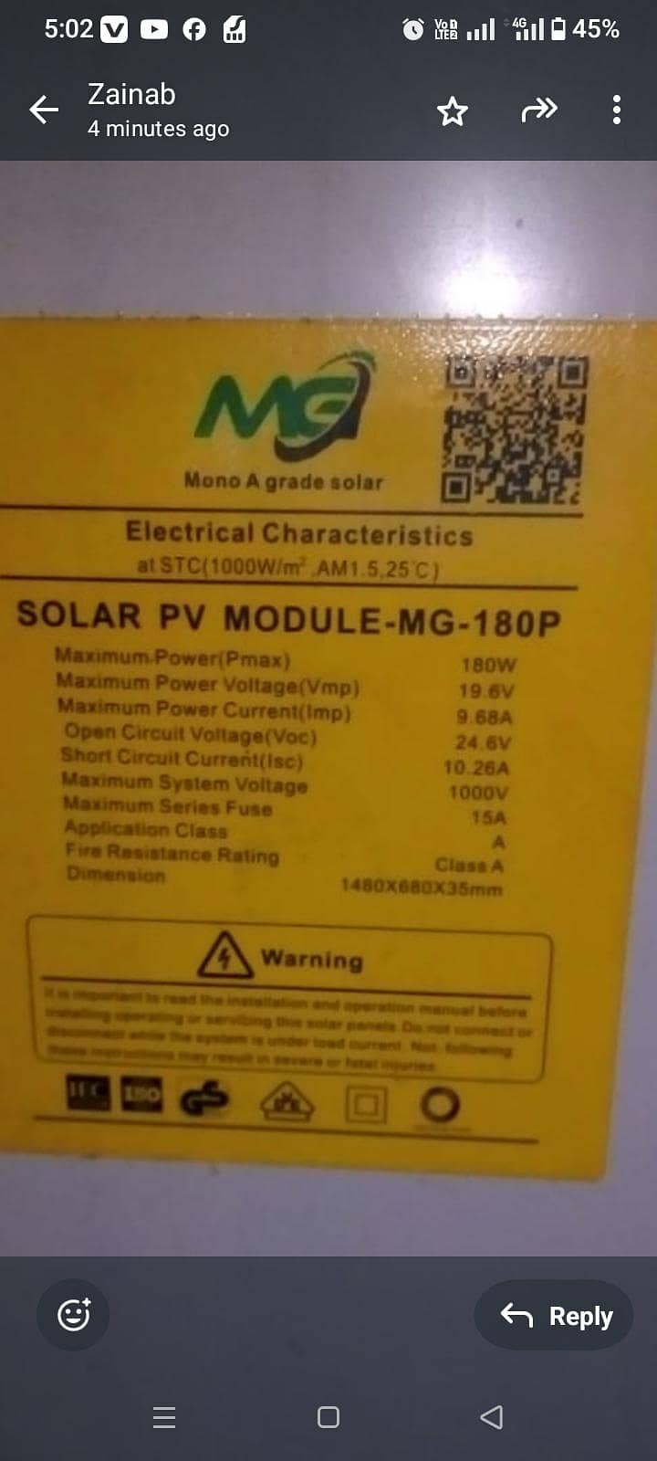 solar panel 1