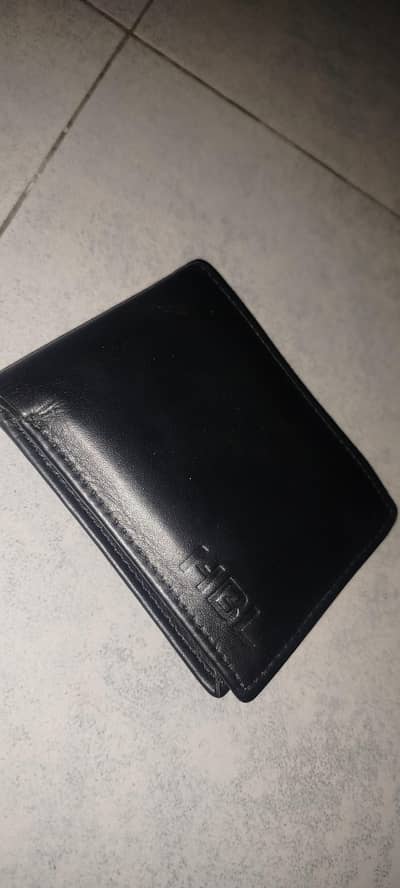 Brand leather wallet