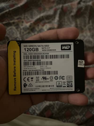 Just like brand new ssd 120 gb