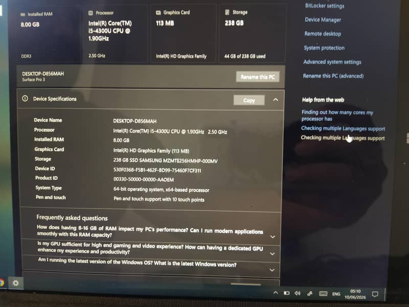surface laptop touch screen 1